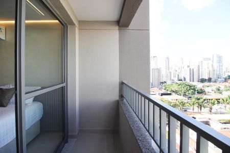 Studio para alugar com 28m², 1 quarto e sem vagaVaranda