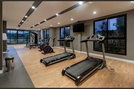 Apartamento para alugar com 28m², 1 quarto e 1 vagaAcademia