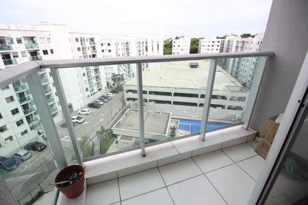 Sala - Varanda de apartamento para alugar com 2 quartos, 46m² em Pechincha, Rio de Janeiro