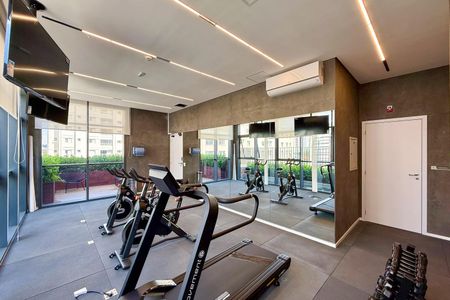 Studio para alugar com 22m², 1 quarto e sem vaga Studio para alugar com 22m², 1 quarto e sem vagaÁrea comum - Academia