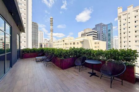 Studio para alugar com 22m², 1 quarto e sem vaga Studio para alugar com 22m², 1 quarto e sem vagaTerraço