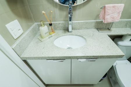 Apartamento à venda com 68m², 2 quartos e 1 vagaBanheiro da Suíte 1
