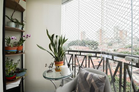 Varanda da Sala de apartamento à venda com 2 quartos, 68m² em Mandaqui, São Paulo