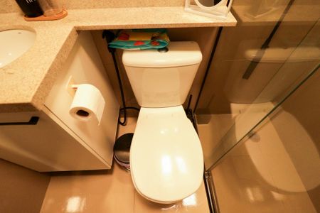 Apartamento à venda com 68m², 2 quartos e 1 vagaBanheiro da Suíte 2