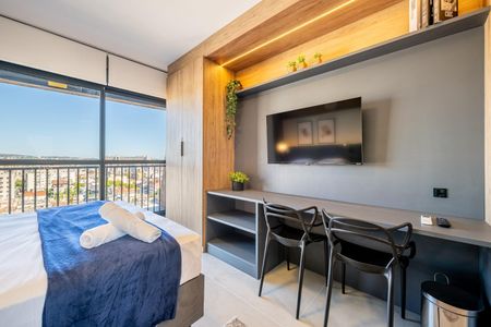 Quarto de kitnet/studio para alugar com 1 quarto, 26m² em Boa Vista, Porto Alegre