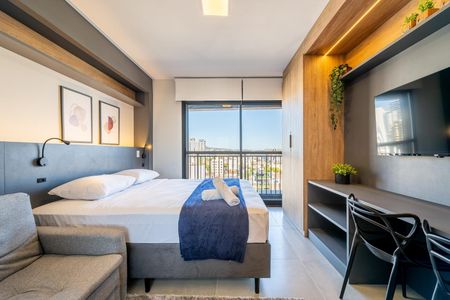 Quarto de kitnet/studio para alugar com 1 quarto, 26m² em Boa Vista, Porto Alegre