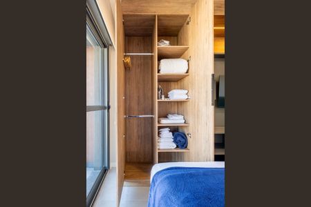 Studio para alugar com 26m², 1 quarto e 1 vagaQuarto