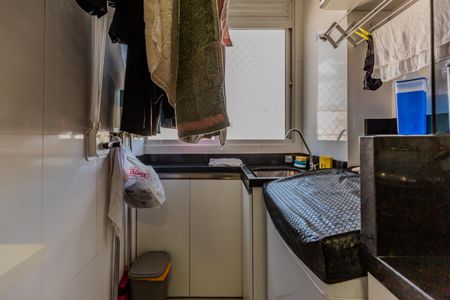Apartamento à venda com 42m², 2 quartos e sem vagaCozinha e área de serviço