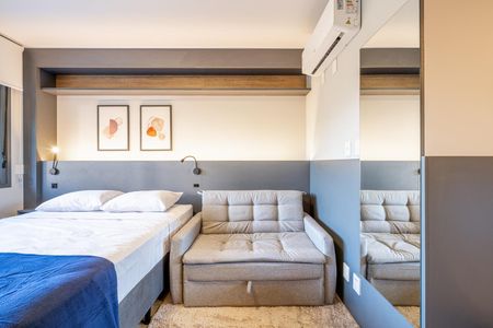 Quarto de kitnet/studio para alugar com 1 quarto, 26m² em Boa Vista, Porto Alegre