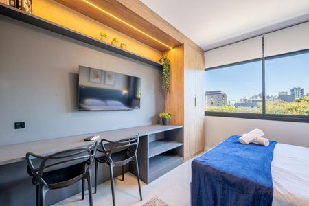 Studio para alugar com 26m², 1 quarto e 1 vagaQuarto
