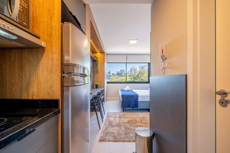 Studio para alugar com 26m², 1 quarto e 1 vagaCozinha