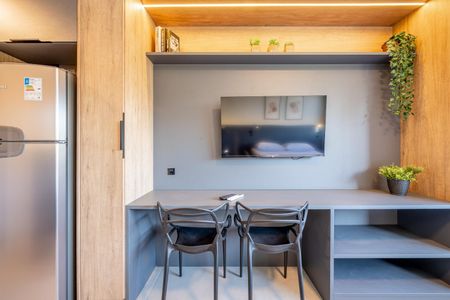 Studio para alugar com 26m², 1 quarto e 1 vagaQuarto