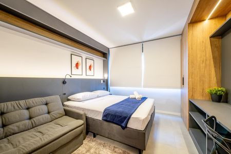 Studio para alugar com 26m², 1 quarto e 1 vagaQuarto
