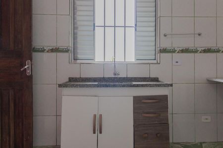 Cozinha de casa para alugar com 1 quarto, 45m² em Rp8 (regiões de Planejamento), Mauá