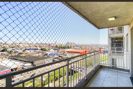Varanda  de apartamento para alugar com 2 quartos, 52m² em Jardim Santa Teresinha, São Paulo