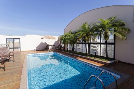 Apartamento para alugar com 33m², 1 quarto e 1 vaga Apartamento para alugar com 33m², 1 quarto e 1 vagaÁrea comum - Piscina