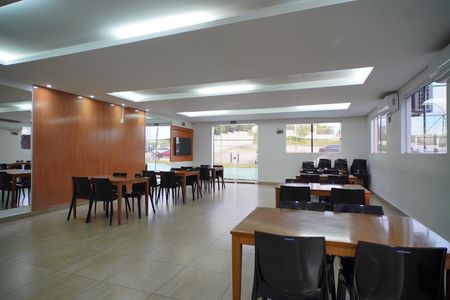 Apartamento para alugar com 44m², 2 quartos e 1 vagaÁrea comum - Salão de festas
