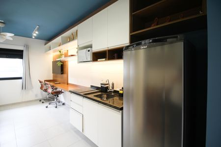 Studio para alugar com 25m², 1 quarto e sem vaga Studio para alugar com 25m², 1 quarto e sem vagaCozinha