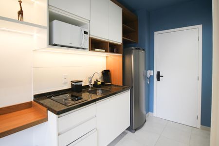 Studio para alugar com 25m², 1 quarto e sem vaga Studio para alugar com 25m², 1 quarto e sem vagaCozinha
