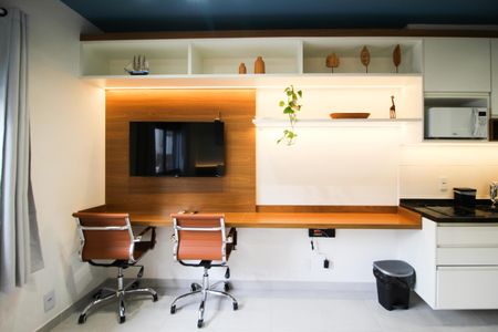 Studio para alugar com 25m², 1 quarto e sem vaga Studio para alugar com 25m², 1 quarto e sem vagaSuíte