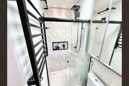 Studio à venda com 27m², 1 quarto e sem vaga Studio à venda com 27m², 1 quarto e sem vagaBanheiro