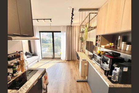 Sala/Quarto/Cozinha de kitnet/studio à venda com 1 quarto, 27m² em Santana, São Paulo