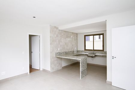 Sala de apartamento à venda com 3 quartos, 207m² em Nova Suíça, Belo Horizonte