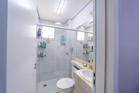 Casa de condomínio à venda com 64m², 3 quartos e 1 vagaBanheiro do Quarto 1