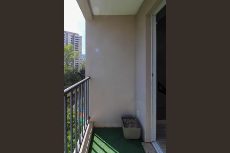 Varanda Sala  de apartamento para alugar com 2 quartos, 49m² em Parque Reboucas, São Paulo