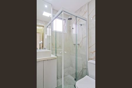 Banheiro da Suíte de apartamento para alugar com 2 quartos, 48m² em Parque Monteiro Soares, São Paulo