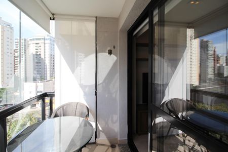 Varanda de apartamento para alugar com 1 quarto, 45m² em Vila Olímpia, São Paulo