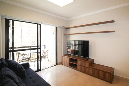 Sala de apartamento para alugar com 1 quarto, 45m² em Vila Olímpia, São Paulo