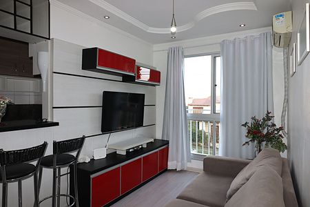Sala de apartamento à venda com 2 quartos, 58m² em Jardim Itu, Porto Alegre