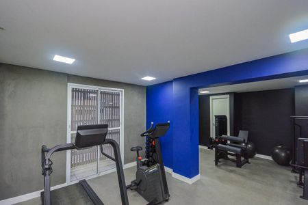 Apartamento para alugar com 37m², 2 quartos e sem vaga Apartamento para alugar com 37m², 2 quartos e sem vagaÁrea comum - Academia