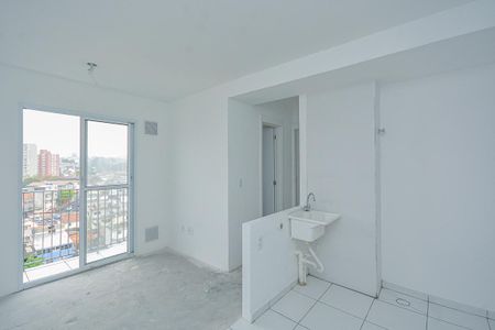 Sala/Cozinha de apartamento para alugar com 2 quartos, 37m² em Vila Marari, São Paulo