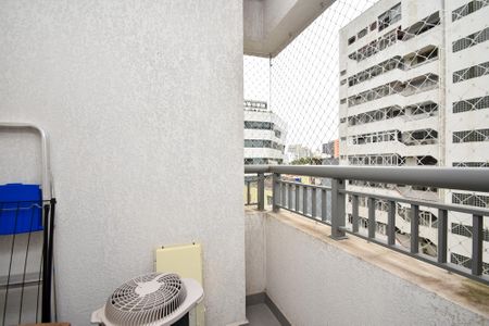 varanda quarto de kitnet/studio à venda com 1 quarto, 29m² em Pinheiros, São Paulo