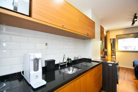 Studio à venda com 29m², 1 quarto e sem vaga Studio à venda com 29m², 1 quarto e sem vagacozinha