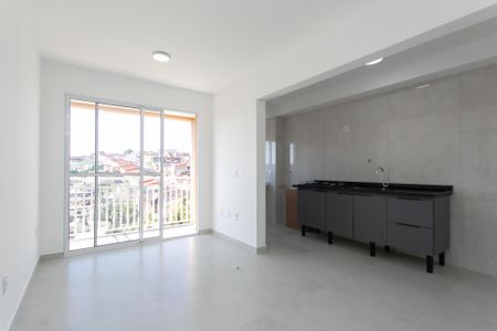 Sala de apartamento para alugar com 2 quartos, 47m² em Vila Carmosina, São Paulo