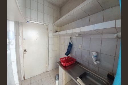 Cozinha de apartamento para alugar com 1 quarto, 22m² em Itararé, São Vicente