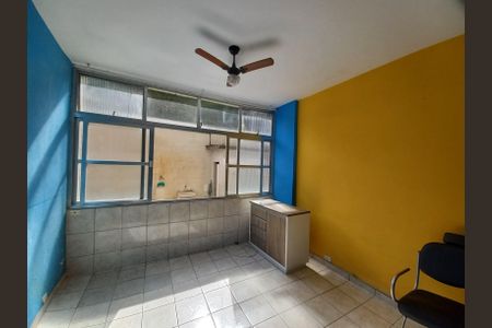 Sala living de apartamento para alugar com 1 quarto, 22m² em Itararé, São Vicente