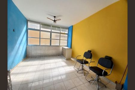 Sala living de apartamento para alugar com 1 quarto, 22m² em Itararé, São Vicente