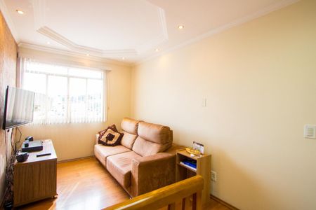 Sala de apartamento para alugar com 2 quartos, 52m² em Jardim Santo André Cdhu, Santo André