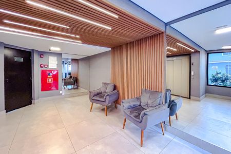 Apartamento à venda com 38m², 1 quarto e 1 vagaHall social