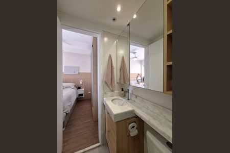Apartamento à venda com 57m², 2 quartos e 2 vagasBanheiro Quarto 1