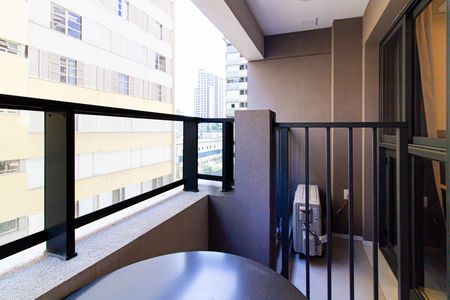 Varanda de apartamento para alugar com 1 quarto, 25m² em Perdizes, São Paulo