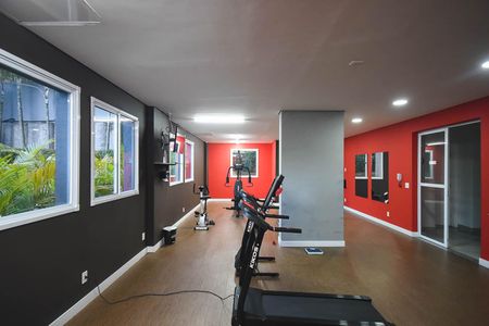Apartamento para alugar com 44m², 2 quartos e 1 vaga Apartamento para alugar com 44m², 2 quartos e 1 vagaAcademia