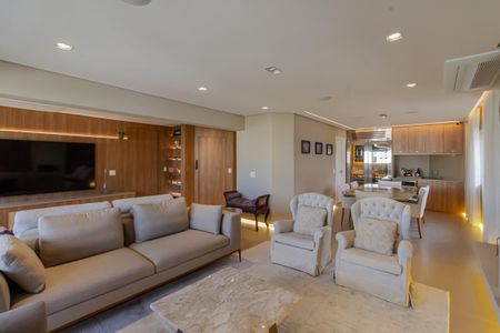 Apartamento à venda com 190m², 4 quartos e 3 vagas Apartamento à venda com 190m², 4 quartos e 3 vagasSala