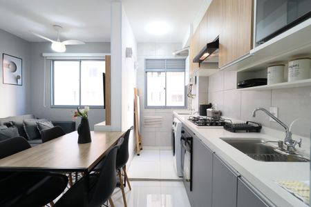 Apartamento para alugar com 30m², 1 quarto e sem vagaCozinha e Área de Serviço