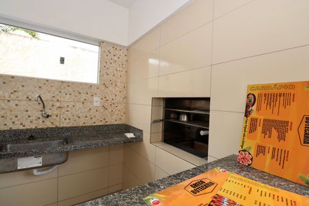 Casa de condomínio para alugar com 78m², 2 quartos e 1 vagaÁrea gourmet