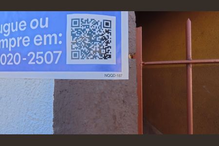 Casa para alugar com 50m², 1 quarto e sem vagaPlaca instalada NQQD187